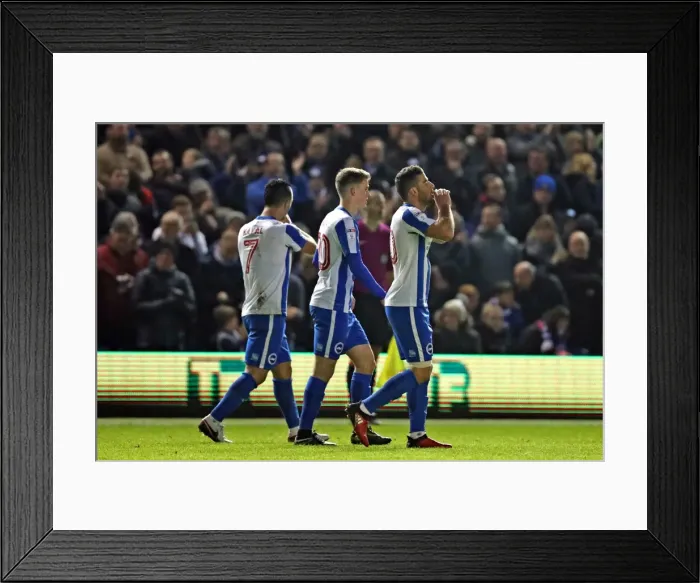 Framed Print : Brighton and Hove Albion vs Milton Keynes Dons: FA Cup 3rd Round Clash at American Express Community Stadium (January 2017) Framed Print : Brighton and Hove Albion vs Milton Keynes Dons: FA Cup 3rd Round Clash at American Express Community Stadium (January 2017)