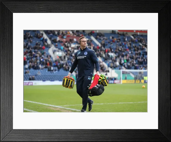 Framed Print : 14Jan17: Preston North End vs. Brighton and Hove Albion - Intense EFL Sky Bet Championship Clash at Deepdale Framed Print : 14Jan17: Preston North End vs. Brighton and Hove Albion - Intense EFL Sky Bet Championship Clash at Deepdale