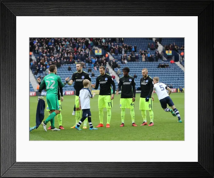 Framed Print : 14Jan17: EFL Sky Bet Championship Clash - Preston North End vs Brighton and Hove Albion at Deepdale Framed Print : 14Jan17: EFL Sky Bet Championship Clash - Preston North End vs Brighton and Hove Albion at Deepdale