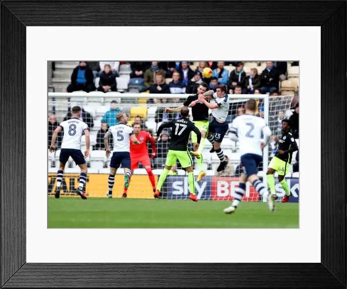 Framed Print : Intense Championship Showdown: Brighton and Hove Albion vs. Preston North End (14JAN17) Framed Print : Intense Championship Showdown: Brighton and Hove Albion vs. Preston North End (14JAN17)