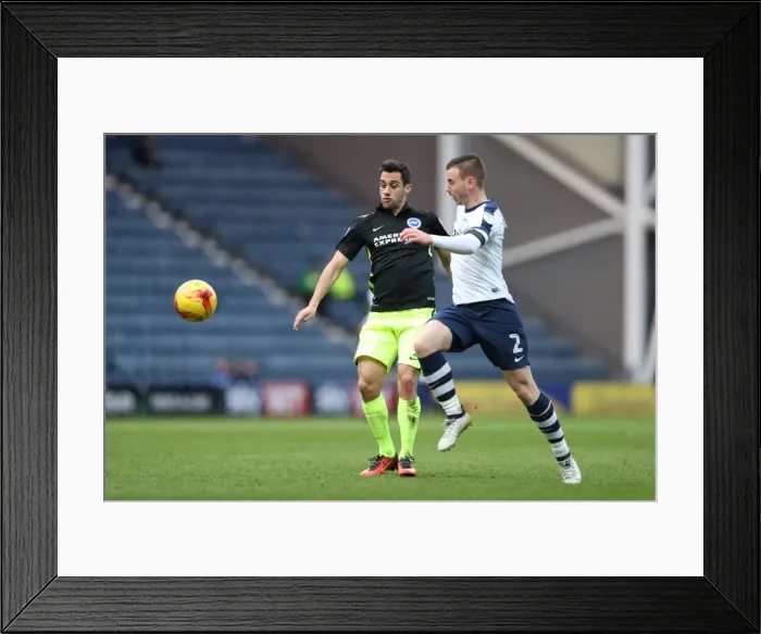 Framed Print : EFL Sky Bet Championship: Intense Action at Deepdale - Preston North End vs Brighton and Hove Albion (14Jan17) Framed Print : EFL Sky Bet Championship: Intense Action at Deepdale - Preston North End vs Brighton and Hove Albion (14Jan17)