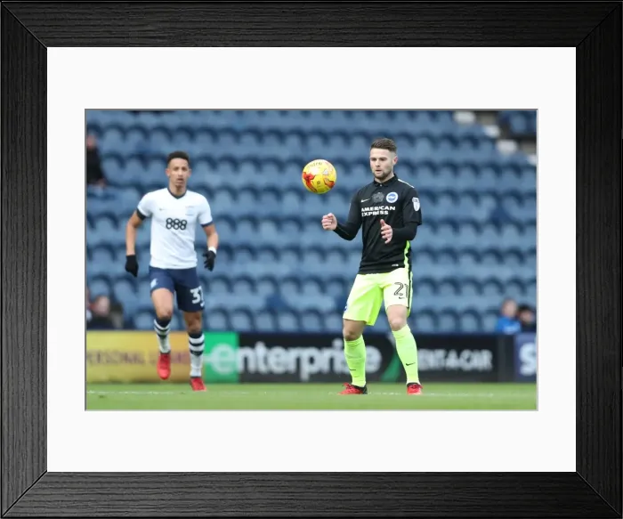 Framed Print : 14Jan17: Preston North End vs. Brighton & Hove Albion - EFL Sky Bet Championship Clash at Deepdale Framed Print : 14Jan17: Preston North End vs. Brighton & Hove Albion - EFL Sky Bet Championship Clash at Deepdale