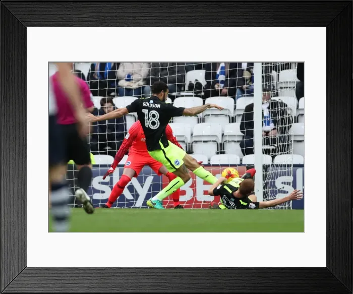 Framed Print : 14Jan17: EFL Sky Bet Championship Clash - Preston North End vs. Brighton and Hove Albion at Deepdale Framed Print : 14Jan17: EFL Sky Bet Championship Clash - Preston North End vs. Brighton and Hove Albion at Deepdale