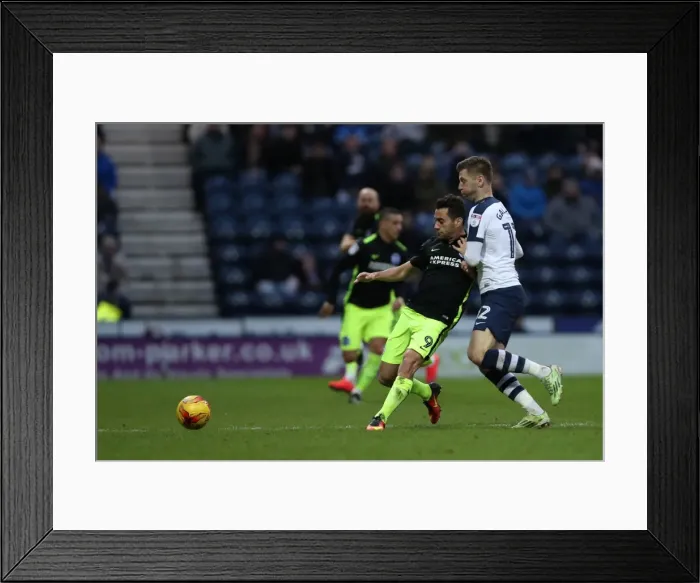 Framed Print : 14Jan17: EFL Sky Bet Championship Clash - Preston North End vs Brighton and Hove Albion at Deepdale Framed Print : 14Jan17: EFL Sky Bet Championship Clash - Preston North End vs Brighton and Hove Albion at Deepdale