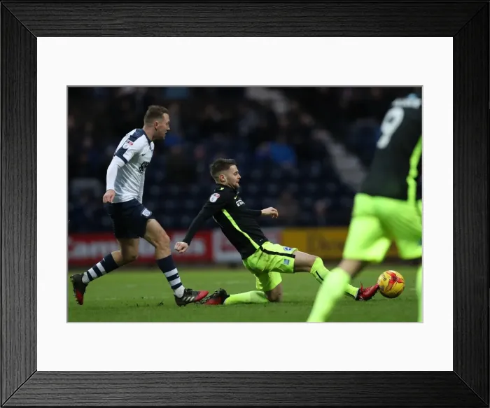 Framed Print : 14Jan17: EFL Sky Bet Championship Clash - Preston North End vs Brighton and Hove Albion at Deepdale