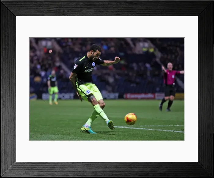Framed Print : 14Jan17: Intense Championship Clash - Preston North End vs Brighton and Hove Albion at Deepdale Framed Print : 14Jan17: Intense Championship Clash - Preston North End vs Brighton and Hove Albion at Deepdale