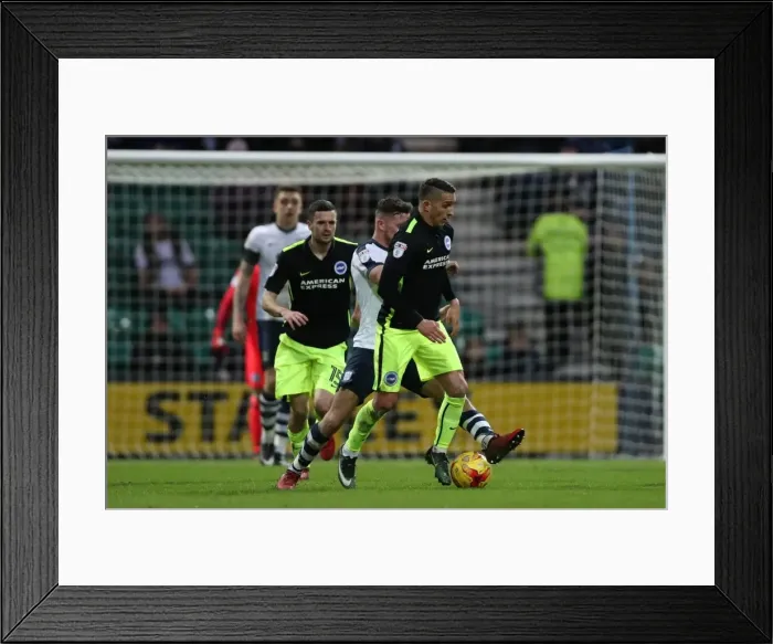 Framed Print : 14Jan17: EFL Sky Bet Championship Clash - Preston North End vs Brighton and Hove Albion at Deepdale Framed Print : 14Jan17: EFL Sky Bet Championship Clash - Preston North End vs Brighton and Hove Albion at Deepdale