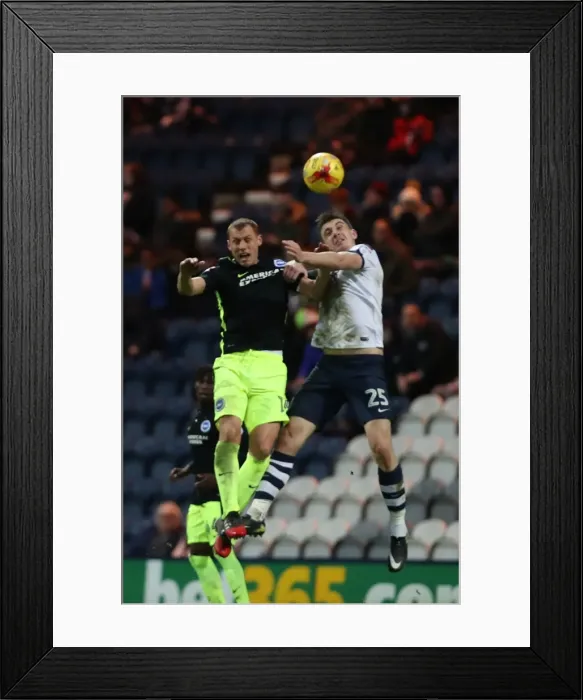 Framed Print : 14Jan17: EFL Sky Bet Championship Clash - Preston North End vs Brighton and Hove Albion at Deepdale Framed Print : 14Jan17: EFL Sky Bet Championship Clash - Preston North End vs Brighton and Hove Albion at Deepdale