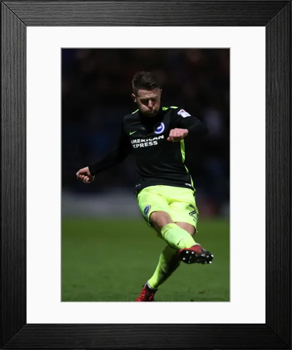 Framed Print : 14Jan17: EFL Sky Bet Championship Clash - Preston North End vs. Brighton and Hove Albion at Deepdale Framed Print : 14Jan17: EFL Sky Bet Championship Clash - Preston North End vs. Brighton and Hove Albion at Deepdale