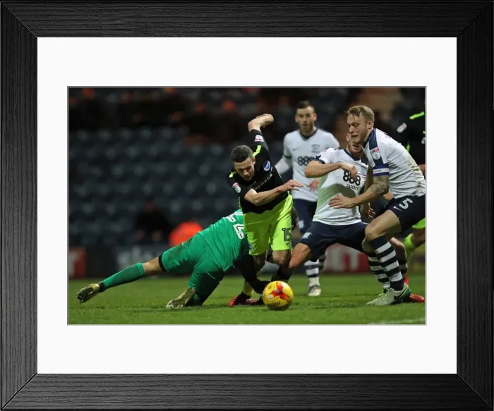 Framed Print : 14Jan17: EFL Sky Bet Championship Clash - Preston North End vs Brighton and Hove Albion at Deepdale Framed Print : 14Jan17: EFL Sky Bet Championship Clash - Preston North End vs Brighton and Hove Albion at Deepdale