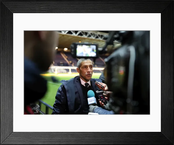 Framed Print : EFL Sky Bet Championship: Intense Clash between Preston North End and Brighton & Hove Albion at Deepdale (14Jan17) Framed Print : EFL Sky Bet Championship: Intense Clash between Preston North End and Brighton & Hove Albion at Deepdale (14Jan17)