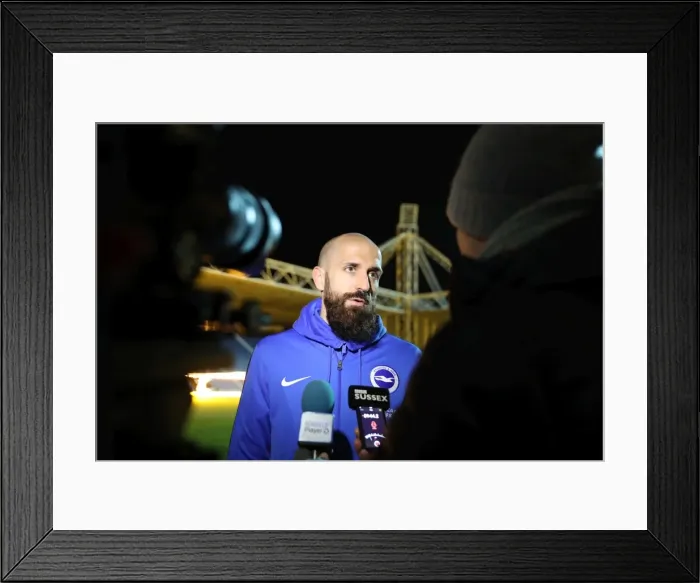 Framed Print : 14Jan17: EFL Sky Bet Championship Clash - Preston North End vs Brighton and Hove Albion at Deepdale Framed Print : 14Jan17: EFL Sky Bet Championship Clash - Preston North End vs Brighton and Hove Albion at Deepdale