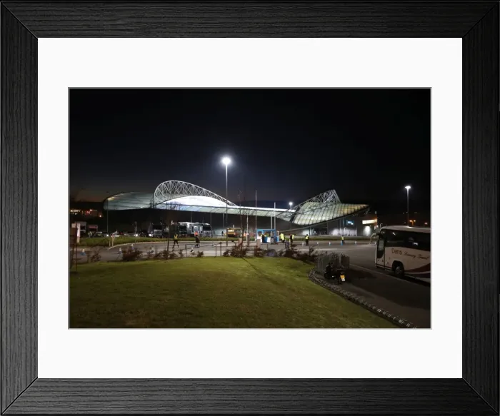 Framed Print : Intense Championship Showdown: Brighton & Hove Albion vs. Sheffield Wednesday (January 2017)