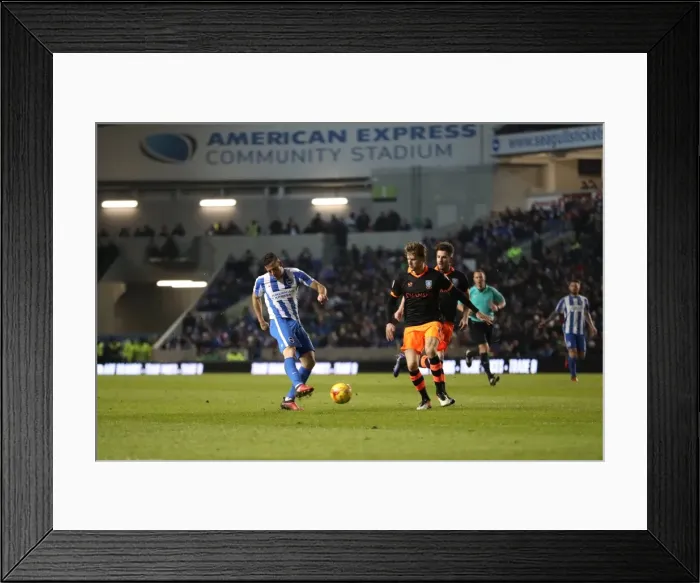 Framed Print : Intense Championship Showdown: Brighton & Hove Albion vs. Sheffield Wednesday (January 2017) Framed Print : Intense Championship Showdown: Brighton & Hove Albion vs. Sheffield Wednesday (January 2017)