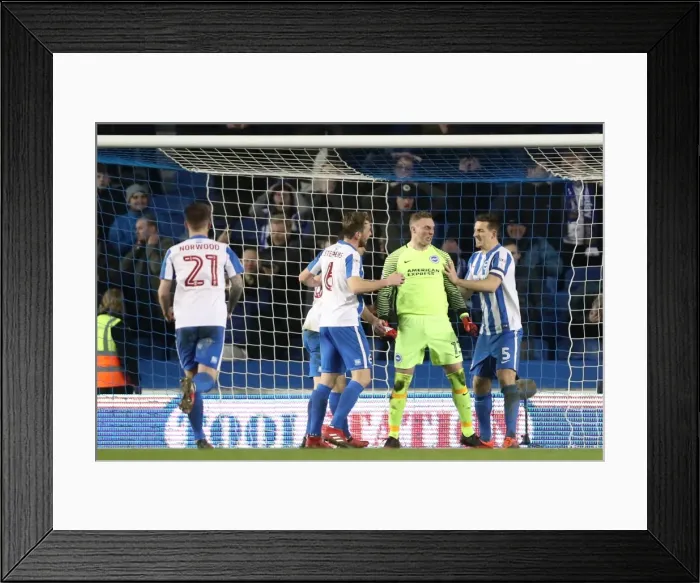 Framed Print : Intense Championship Showdown: Brighton & Hove Albion vs. Sheffield Wednesday (January 2017) Framed Print : Intense Championship Showdown: Brighton & Hove Albion vs. Sheffield Wednesday (January 2017)