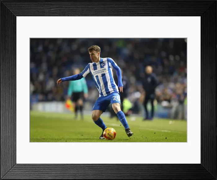 Framed Print : Intense Championship Showdown: Brighton and Hove Albion vs. Sheffield Wednesday (January 2017)