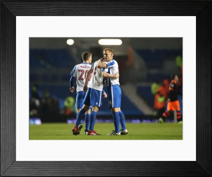 Framed Print : Intense Championship Showdown: Brighton & Hove Albion vs. Sheffield Wednesday (January 2017) Framed Print : Intense Championship Showdown: Brighton & Hove Albion vs. Sheffield Wednesday (January 2017)