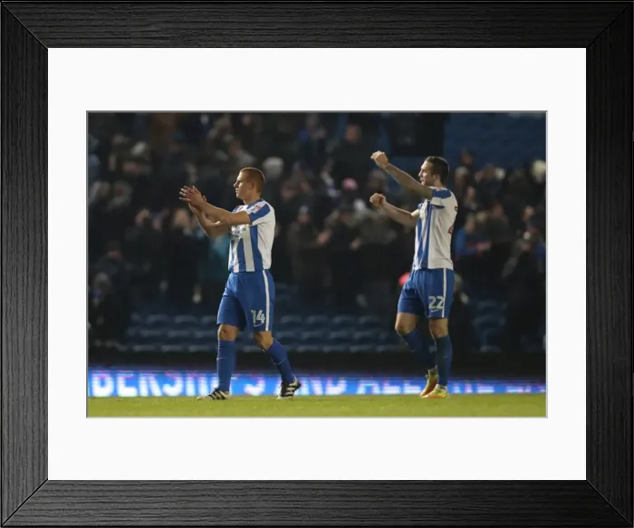 Framed Print : Intense Championship Showdown: Brighton & Hove Albion vs. Sheffield Wednesday (January 2017) Framed Print : Intense Championship Showdown: Brighton & Hove Albion vs. Sheffield Wednesday (January 2017)