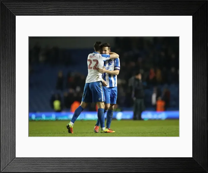 Framed Print : Intense Championship Showdown: Brighton & Hove Albion vs. Sheffield Wednesday (January 2017) Framed Print : Intense Championship Showdown: Brighton & Hove Albion vs. Sheffield Wednesday (January 2017)