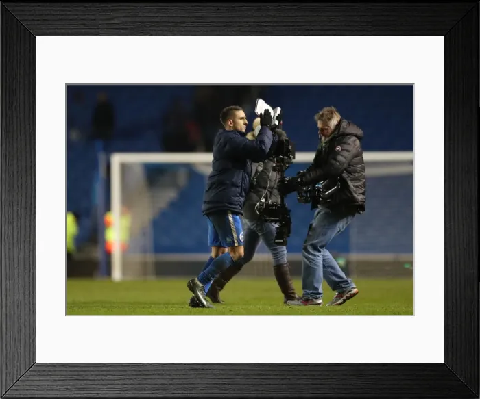 Framed Print : Brighton and Hove Albion vs. Sheffield Wednesday: Intense Championship Clash at American Express Community Stadium (January 2017) Framed Print : Brighton and Hove Albion vs. Sheffield Wednesday: Intense Championship Clash at American Express Community Stadium (January 2017)