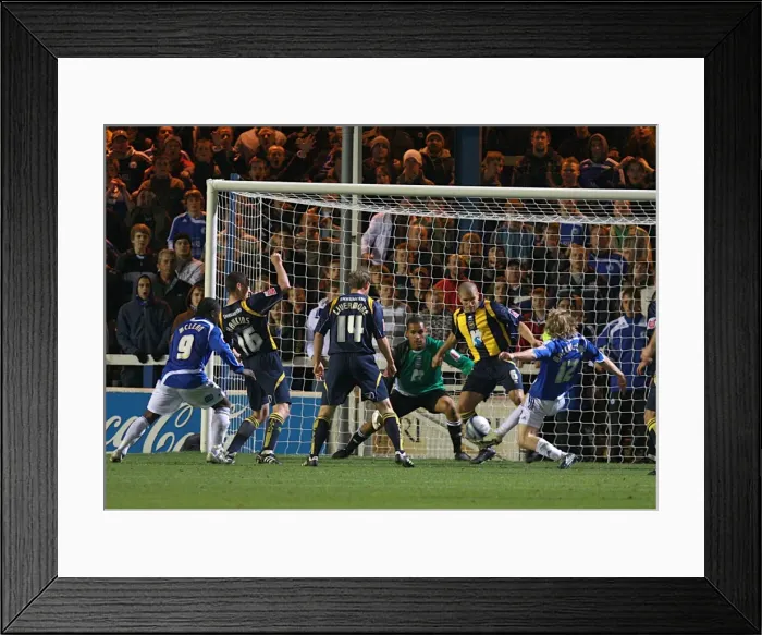 Framed Print : Brighton & Hove Albion: 2008-09 Away Game vs. Peterborough United Framed Print : Brighton & Hove Albion: 2008-09 Away Game vs. Peterborough United