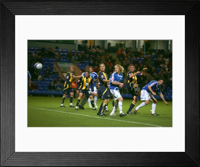 Framed Print : Brighton & Hove Albion vs. Peterborough United: 2008-09 Away Game Framed Print : Brighton & Hove Albion vs. Peterborough United: 2008-09 Away Game