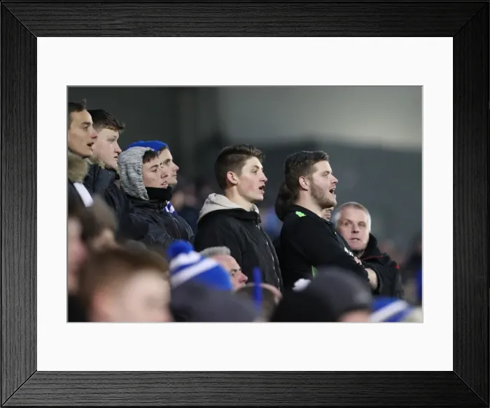 Framed Print : Intense Championship Showdown: Brighton and Hove Albion vs. Cardiff City (24Jan17) Framed Print : Intense Championship Showdown: Brighton and Hove Albion vs. Cardiff City (24Jan17)
