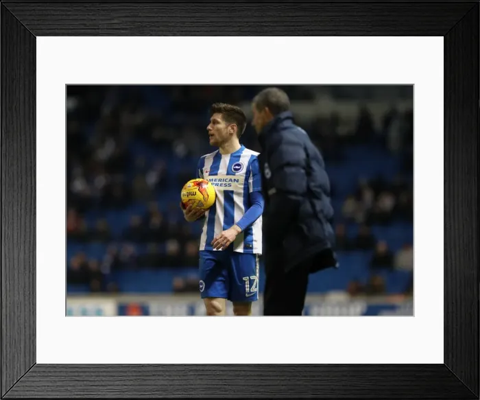 Framed Print : Intense Championship Showdown: Brighton & Hove Albion vs. Cardiff City (24Jan17) Framed Print : Intense Championship Showdown: Brighton & Hove Albion vs. Cardiff City (24Jan17)
