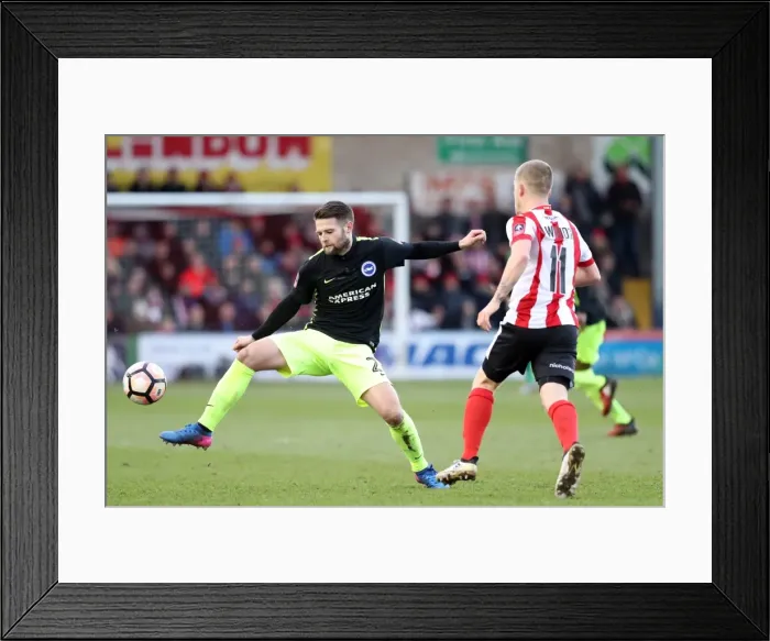 Framed Print : Brighton and Hove Albion vs. Lincoln City: FA Cup Fourth Round Clash at Sincil Bank (28JAN17) Framed Print : Brighton and Hove Albion vs. Lincoln City: FA Cup Fourth Round Clash at Sincil Bank (28JAN17)