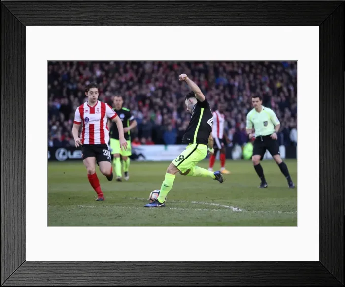 Framed Print : Brighton and Hove Albion vs. Lincoln City: FA Cup Fourth Round Clash at Sincil Bank (28JAN17) Framed Print : Brighton and Hove Albion vs. Lincoln City: FA Cup Fourth Round Clash at Sincil Bank (28JAN17)