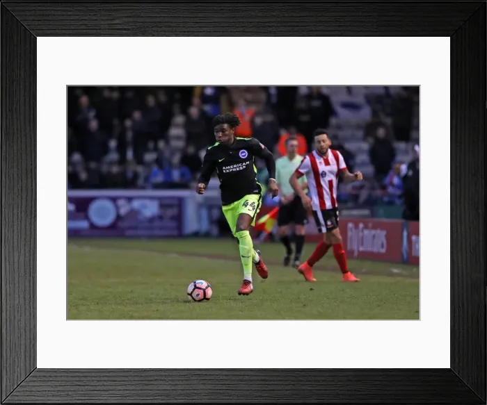 Framed Print : Brighton and Hove Albion vs. Lincoln City: FA Cup 4th Round Battle at Sincil Bank (28Jan17) Framed Print : Brighton and Hove Albion vs. Lincoln City: FA Cup 4th Round Battle at Sincil Bank (28Jan17)