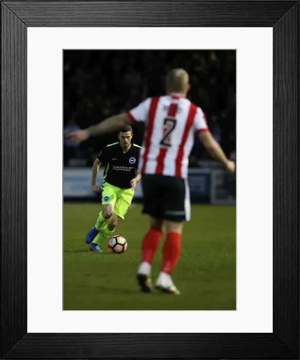 Framed Print : Brighton and Hove Albion vs. Lincoln City: FA Cup Fourth Round Clash at Sincil Bank (28JAN17) Framed Print : Brighton and Hove Albion vs. Lincoln City: FA Cup Fourth Round Clash at Sincil Bank (28JAN17)