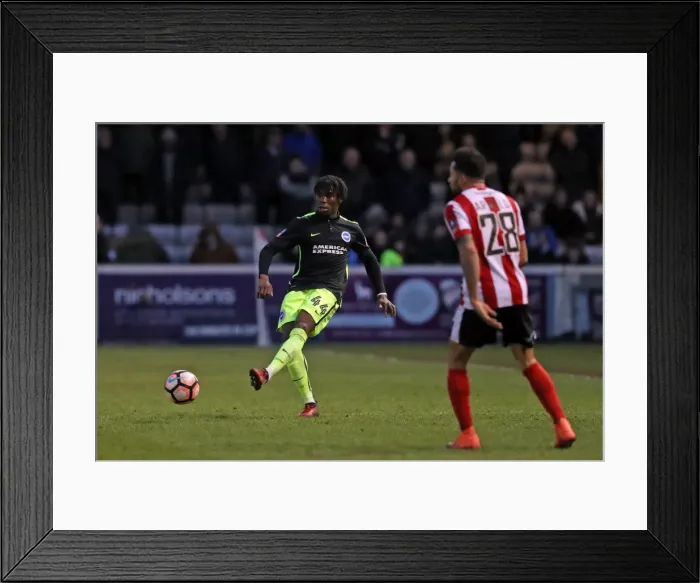 Framed Print : Brighton and Hove Albion vs. Lincoln City: FA Cup 4th Round Battle at Sincil Bank (28JAN17) Framed Print : Brighton and Hove Albion vs. Lincoln City: FA Cup 4th Round Battle at Sincil Bank (28JAN17)