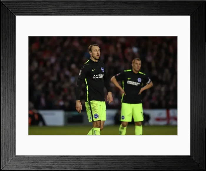 Framed Print : Brighton and Hove Albion vs. Lincoln City: FA Cup Fourth Round Clash at Sincil Bank (28JAN17) Framed Print : Brighton and Hove Albion vs. Lincoln City: FA Cup Fourth Round Clash at Sincil Bank (28JAN17)