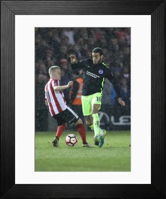 Framed Print : Brighton and Hove Albion vs. Lincoln City: FA Cup 4th Round Battle at Sincil Bank (28JAN17) Framed Print : Brighton and Hove Albion vs. Lincoln City: FA Cup 4th Round Battle at Sincil Bank (28JAN17)