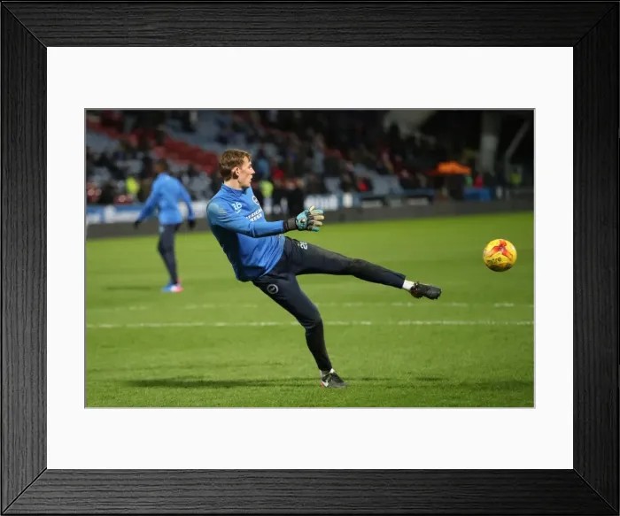 Framed Print : Huddersfield Town v Brighton and Hove Albion EFL Sky Bet Championship 02FEB17 Framed Print : Huddersfield Town v Brighton and Hove Albion EFL Sky Bet Championship 02FEB17