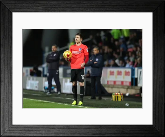 Framed Print : February 2017: Huddersfield Town vs. Brighton and Hove Albion in EFL Sky Bet Championship Action at The John Smiths Stadium Framed Print : February 2017: Huddersfield Town vs. Brighton and Hove Albion in EFL Sky Bet Championship Action at The John Smiths Stadium