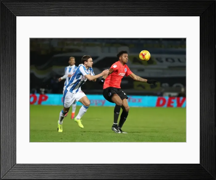Framed Print : Brighton and Hove Albion vs. Huddersfield Town: EFL Sky Bet Championship Showdown at The John Smiths Stadium (02FEB17) Framed Print : Brighton and Hove Albion vs. Huddersfield Town: EFL Sky Bet Championship Showdown at The John Smiths Stadium (02FEB17)