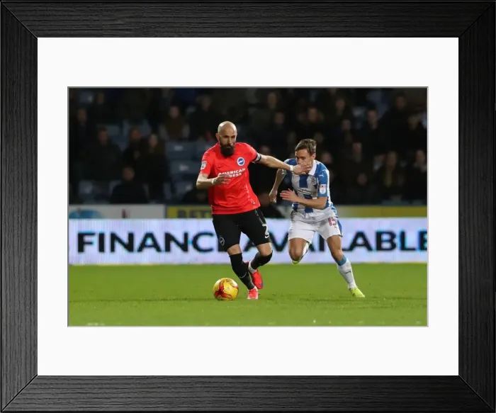 Framed Print : Brighton and Hove Albion vs. Huddersfield Town: EFL Sky Bet Championship Clash at The John Smiths Stadium (02FEB17) - Match Action Framed Print : Brighton and Hove Albion vs. Huddersfield Town: EFL Sky Bet Championship Clash at The John Smiths Stadium (02FEB17) - Match Action