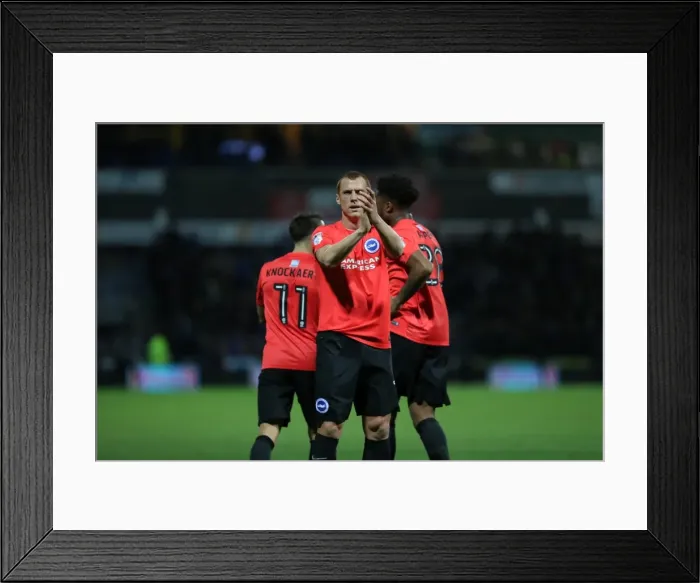 Framed Print : Brighton and Hove Albion vs. Huddersfield Town: EFL Sky Bet Championship Showdown at The John Smiths Stadium (02FEB17) Framed Print : Brighton and Hove Albion vs. Huddersfield Town: EFL Sky Bet Championship Showdown at The John Smiths Stadium (02FEB17)