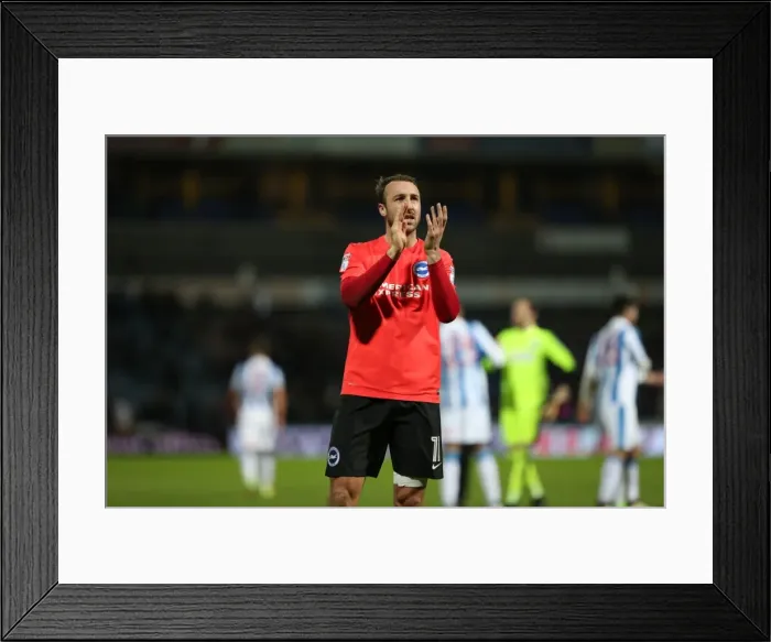 Framed Print : Brighton and Hove Albion vs. Huddersfield Town: EFL Sky Bet Championship Showdown at The John Smiths Stadium (02FEB17) Framed Print : Brighton and Hove Albion vs. Huddersfield Town: EFL Sky Bet Championship Showdown at The John Smiths Stadium (02FEB17)