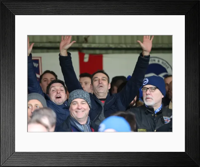 Framed Print : Battling in the Championship: Brentford vs. Brighton & Hove Albion (05FEB17) Framed Print : Battling in the Championship: Brentford vs. Brighton & Hove Albion (05FEB17)