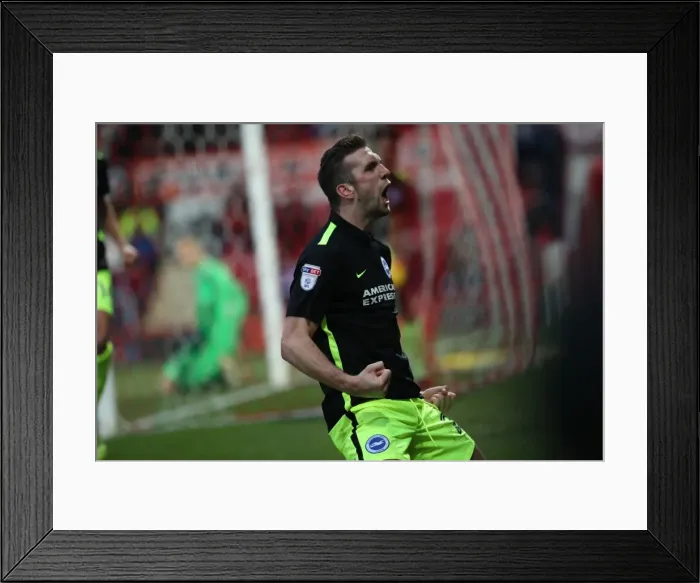 Framed Print : Championship Showdown: Brentford vs. Brighton & Hove Albion at Griffin Park (05FEB17) Framed Print : Championship Showdown: Brentford vs. Brighton & Hove Albion at Griffin Park (05FEB17)