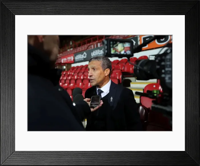 Framed Print : Battling in the Championship: Brentford vs. Brighton & Hove Albion (05FEB17) Framed Print : Battling in the Championship: Brentford vs. Brighton & Hove Albion (05FEB17)