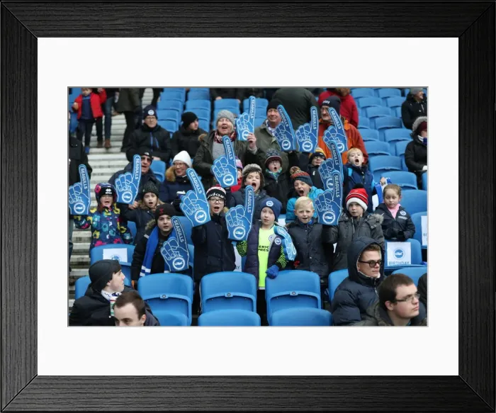Framed Print : Brighton and Hove Albion vs. Burton Albion: EFL Sky Bet Championship Showdown at American Express Community Stadium (February 11, 2017) Framed Print : Brighton and Hove Albion vs. Burton Albion: EFL Sky Bet Championship Showdown at American Express Community Stadium (February 11, 2017)