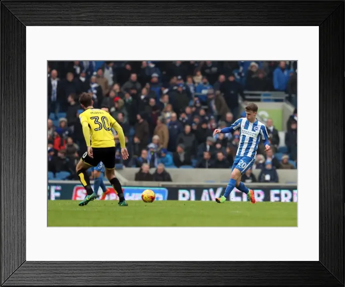 Framed Print : Brighton and Hove Albion vs. Burton Albion: EFL Sky Bet Championship Showdown at American Express Community Stadium (February 11, 2017) Framed Print : Brighton and Hove Albion vs. Burton Albion: EFL Sky Bet Championship Showdown at American Express Community Stadium (February 11, 2017)