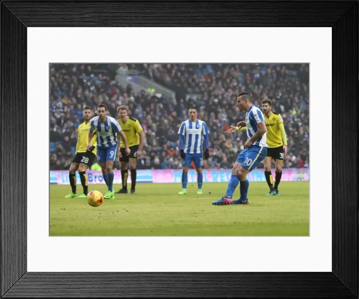 Framed Print : Brighton and Hove Albion vs. Burton Albion: EFL Sky Bet Championship Showdown at American Express Community Stadium (February 11, 2017) Framed Print : Brighton and Hove Albion vs. Burton Albion: EFL Sky Bet Championship Showdown at American Express Community Stadium (February 11, 2017)