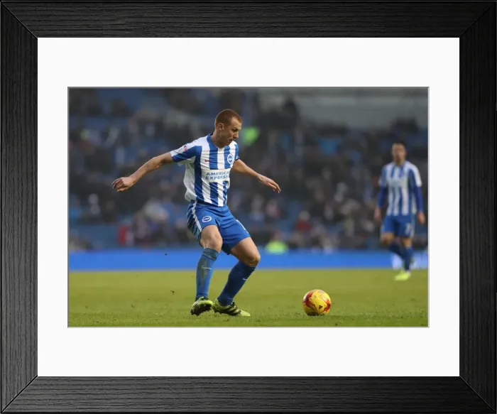 Framed Print : Intense Championship Clash: Brighton and Hove Albion vs. Burton Albion (11FEB17) Framed Print : Intense Championship Clash: Brighton and Hove Albion vs. Burton Albion (11FEB17)
