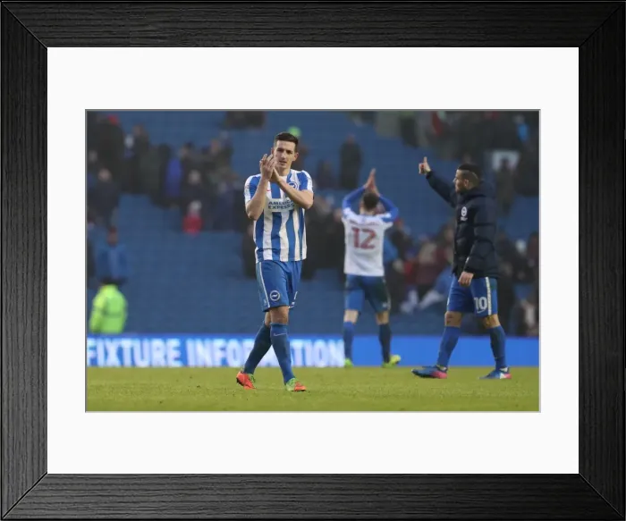 Framed Print : Brighton and Hove Albion vs. Burton Albion: EFL Sky Bet Championship Clash at American Express Community Stadium (11th February 2017) Framed Print : Brighton and Hove Albion vs. Burton Albion: EFL Sky Bet Championship Clash at American Express Community Stadium (11th February 2017)