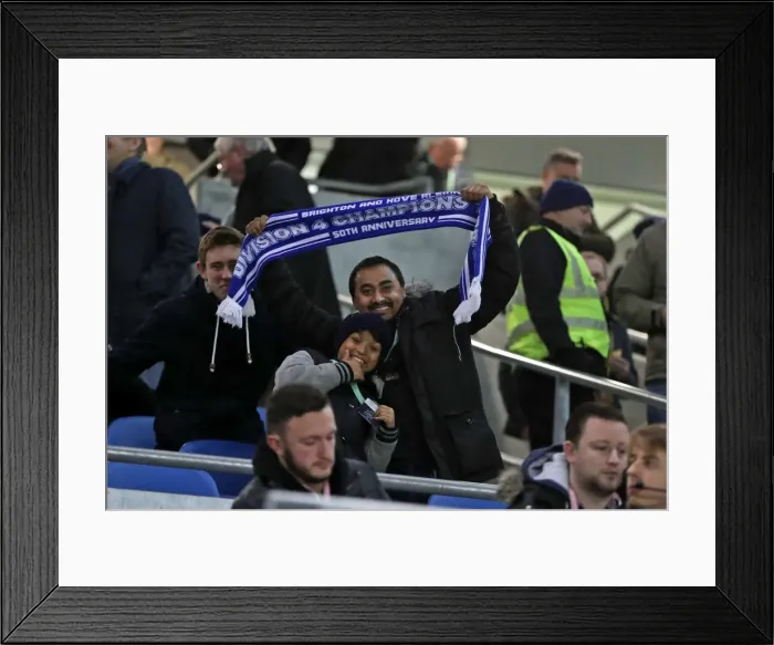Framed Print : Passionate Football Rivalry: Brighton & Hove Albion vs Ipswich Town in EFL Sky Bet Championship (14 February 2017) Framed Print : Passionate Football Rivalry: Brighton & Hove Albion vs Ipswich Town in EFL Sky Bet Championship (14 February 2017)
